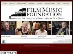 Sites similar to filmmusicfoundation.org