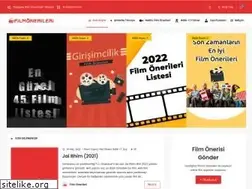 Sites similar to filmonerileri.org