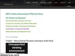 Sites similar to filmsbyhuey.com