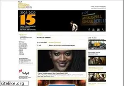 Sites similar to filmschauspielschule.de