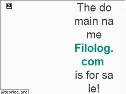 Sites similar to filolog.com