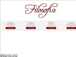 Sites similar to filosofia.com