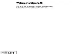 Sites similar to filosofia.tk