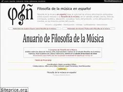 Sites similar to filosofiadelamusica.es
