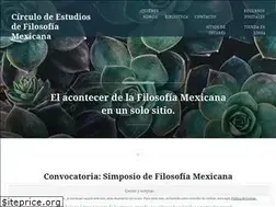 Sites similar to filosofiamexicana.org