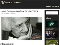 Sites similar to filosofiayliteratura.org