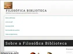 Sites similar to filosoficabiblioteca.wordpress.com