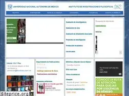 Sites similar to filosoficas.unam.mx