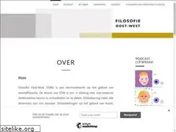 Sites similar to filosofie-oostwest.nl