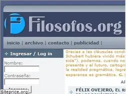 Sites similar to filosofos.org