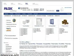 Sites similar to filtec-luftfilter.de