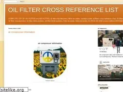 Sites similar to filterscrossreference.blogspot.com