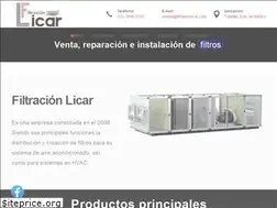 Sites similar to filtracionlicar.com