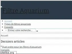 Sites similar to filtre-aquarium.com