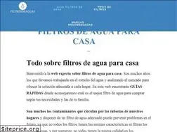 Sites similar to filtrosdeaguas.com