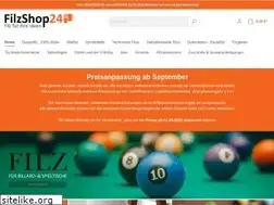Sites similar to filzshop24.de