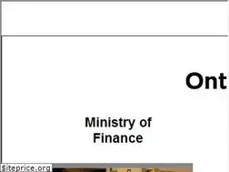 Sites similar to fin.gov.on.ca