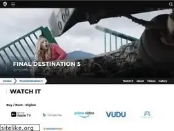 Sites similar to finaldestinationmovie.warnerbros.com