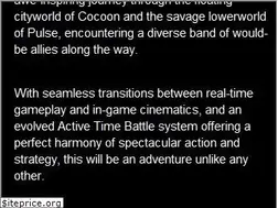 Sites similar to finalfantasy13game.com
