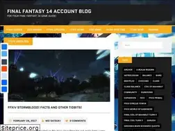 Sites similar to finalfantasy14account.com