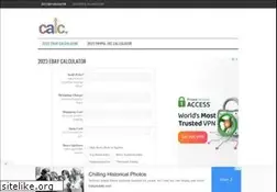 Sites similar to finalfeecalc.com