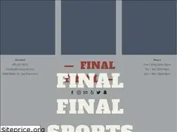 Sites similar to finalfinalbar.com