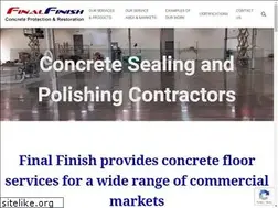 Sites similar to finalfinish.biz