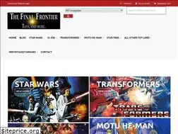 Sites similar to finalfrontiertoys.com
