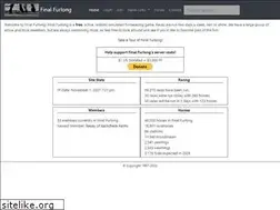 Sites similar to finalfurlong.org