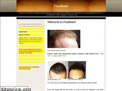 Sites similar to finalhair.com