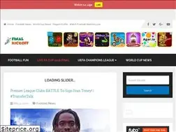 Sites similar to finalkickoff.com