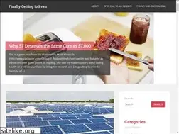Sites similar to finallygettingtoeven.com