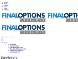 Sites similar to finaloptionsillinois.org