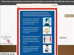 Sites similar to finaltouchspa.com