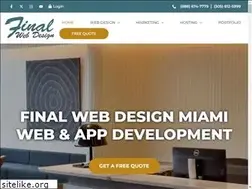 Sites similar to finalwebdesign.com