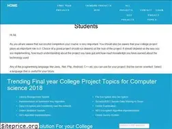 Sites similar to finalyearcollegeprojects.in
