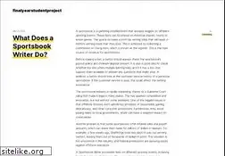 Sites similar to finalyearstudentproject.com