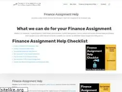 Sites similar to finance-assignments.com