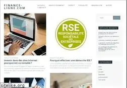 Sites similar to finance-ligne.com