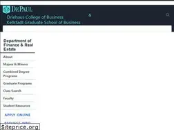 Sites similar to finance.depaul.edu