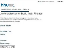 Sites similar to finance.hhu.de