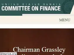 Sites similar to finance.senate.gov