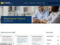 Sites similar to finance.umich.edu