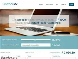 Sites similar to finance27.co.za