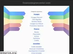 Sites similar to financedegreecenter.com