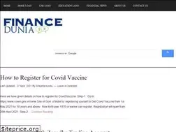 Sites similar to financedunia.com