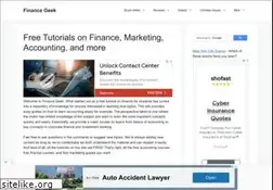 Sites similar to financegeek.org