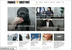Sites similar to financeguestpost.com