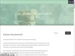 Sites similar to financeincorporated.nl