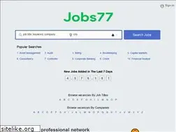 Sites similar to financejobs77.com